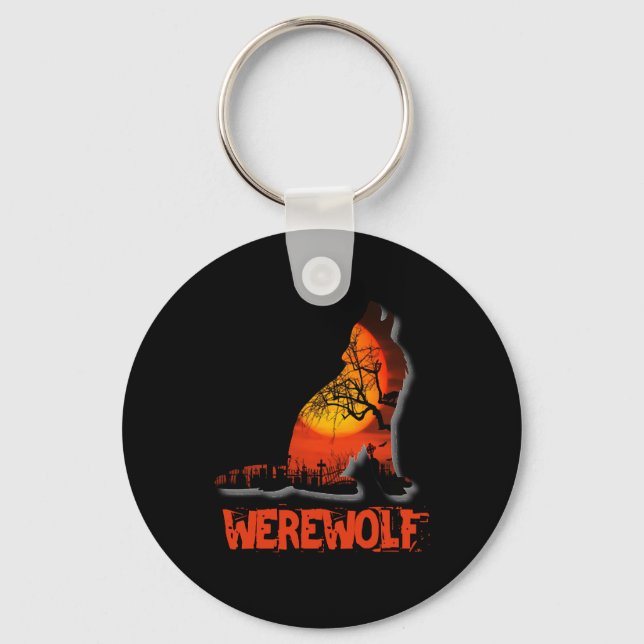 Chaveiro Werewolf Halloween (Frente)