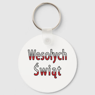 Chaveiro Wesolych Swiat Flag