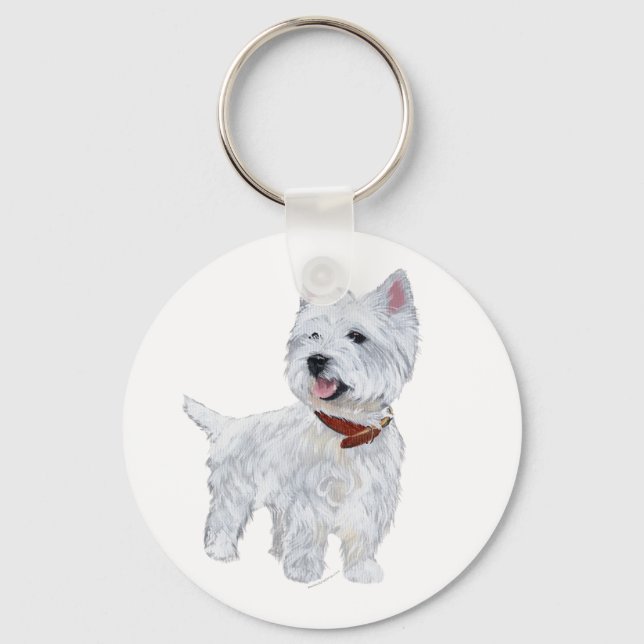 Chaveiro West Highland White Terrier (Frente)