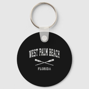 Chaveiro West Palm Beach Flórida Vintage NMaritime Paddles