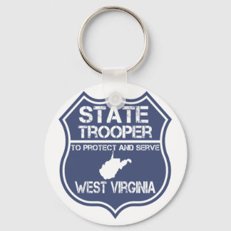 Chaveiro West Virginia State Trooper Protect and Serve