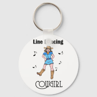 Chaveiro Western "Line Dancing Cowgirl"