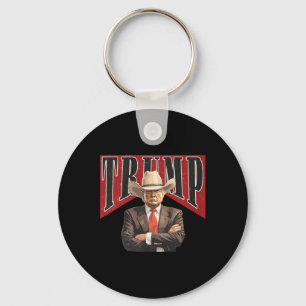 Chaveiro Western Trump Cowboy Tee leva a América de volta a