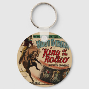 Chaveiro Western Vintage Cowboy Rodeo