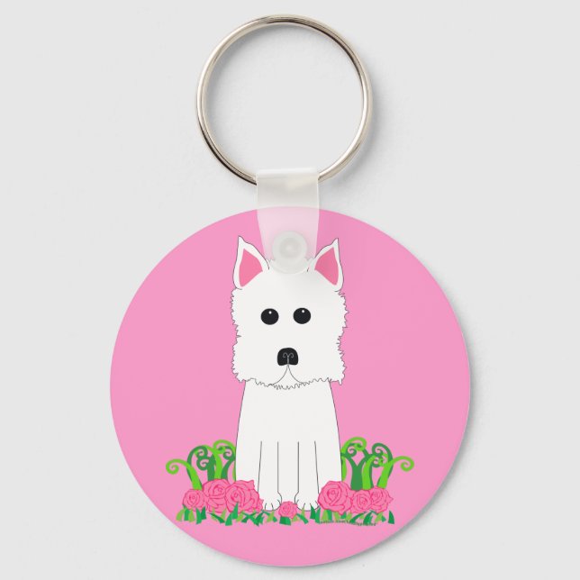 Chaveiro Westie (Frente)