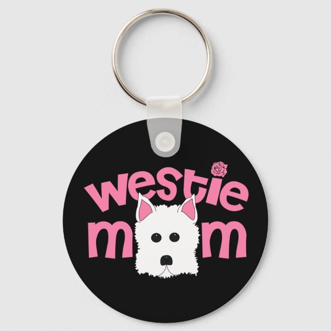 Chaveiro Westie Mãe (Frente)