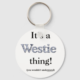 Chaveiro Westie Thing