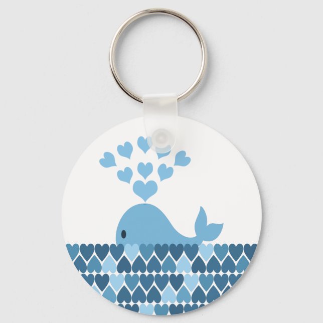 Chaveiro Whale Love (Frente)