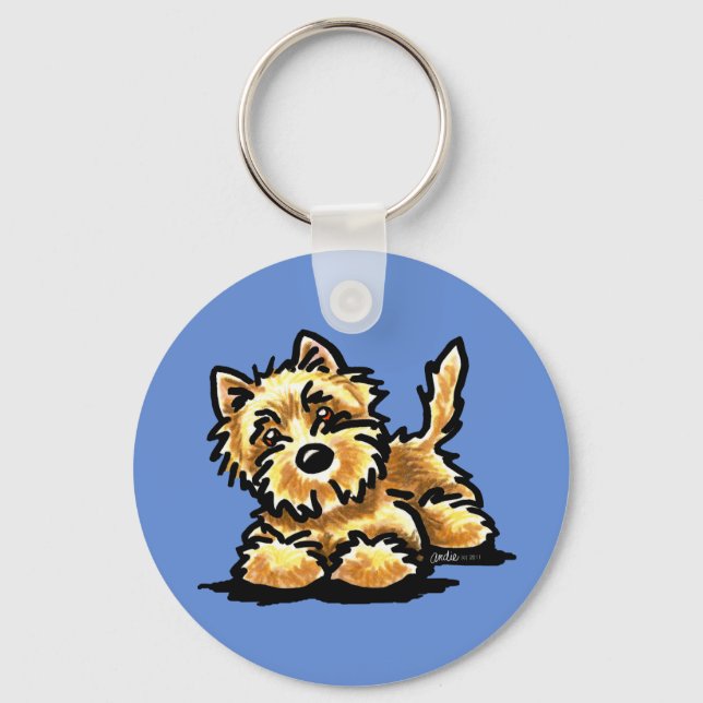 Chaveiro Wheaten Cairn Terrier (Frente)