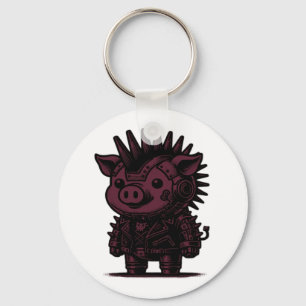 Chaveiro Whimsigoth Cyborg Sloth Vintage Art Design Classic