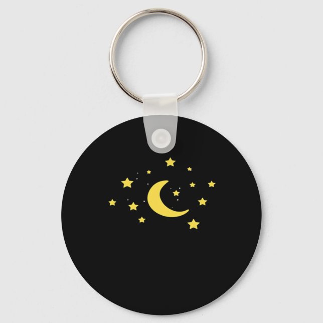 Chaveiro Whimsigoth Night Sky Sun Moon Witchy (Frente)