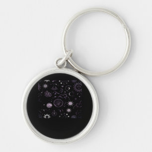 Chaveiro Whimsigoth Sun Moon Witchy Classic
