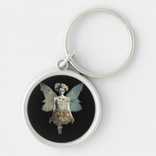 Chaveiro Whimsigoth Zombie Fada Velha Timey Gótica Moody Ar