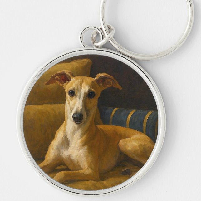 Chaveiro Whippet (Frente)