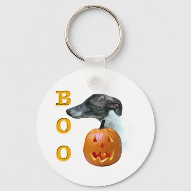 Chaveiro Whippet Boo (Frente)