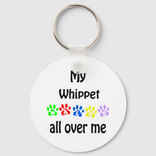 Chaveiro Whippet Walks Design