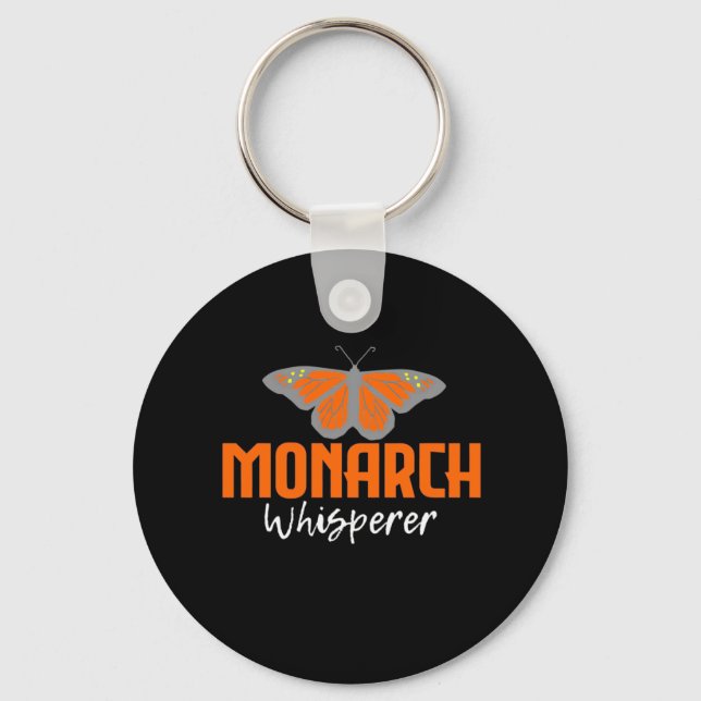 Chaveiro Whisperer da Borboleta Monarca (Frente)
