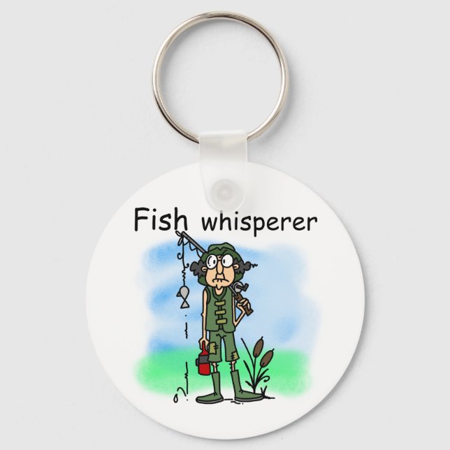 Chaveiro Whisperer dos peixes (Frente)