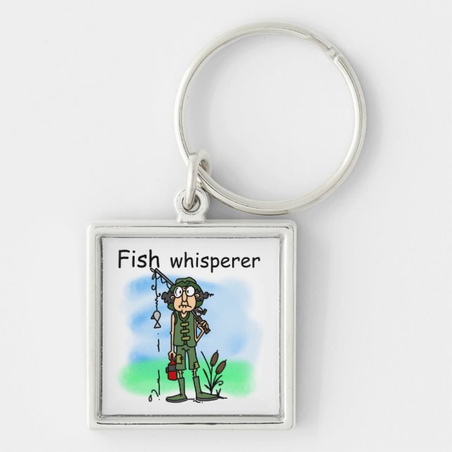 Chaveiro Whisperer dos peixes (Frente)