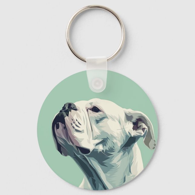 Chaveiro White Boxer (Frente)