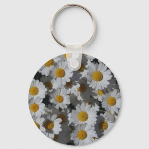 Chaveiro White Daisies