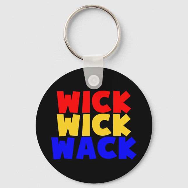 Chaveiro Wick Wick Wack (Frente)