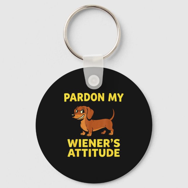 Chaveiro Wiener Dog Dachshund  (Frente)