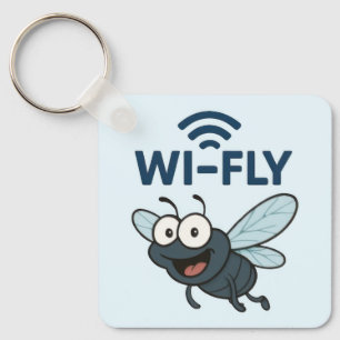 Chaveiro Wifi Engraçado