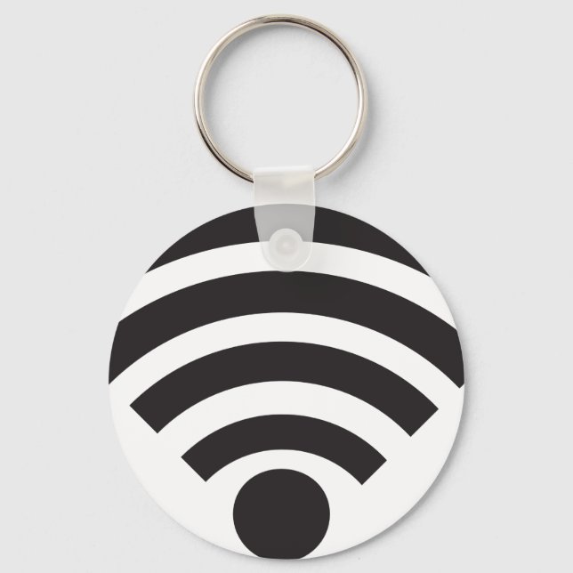 Chaveiro Wifi network symbol (Frente)
