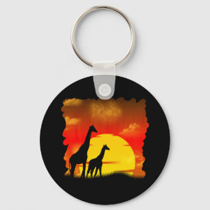 Chaveiro Wild Giraffe Keychain