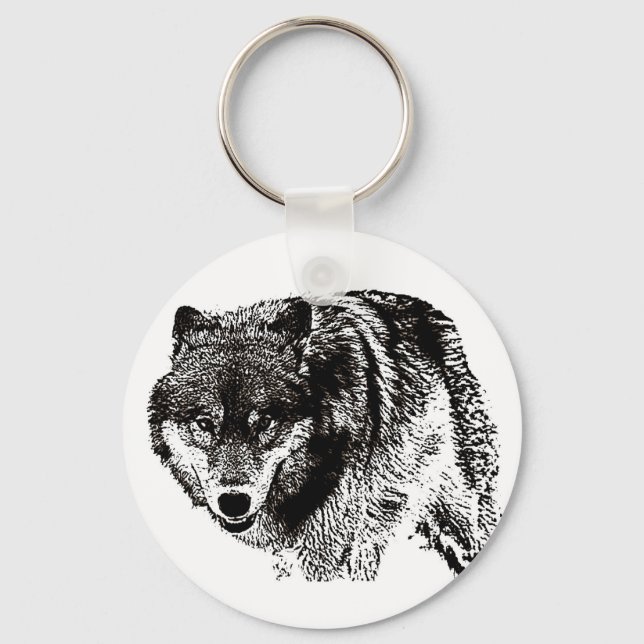 Chaveiro Wild Wolf (Frente)