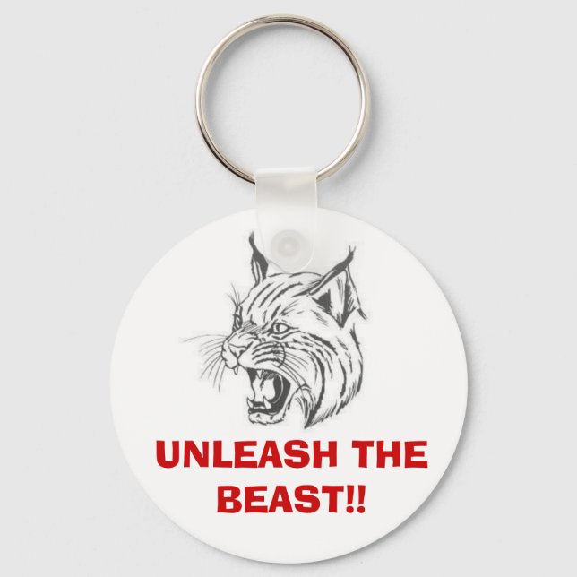 Chaveiro wildcat, DESLIGUE O BEAST! (Frente)