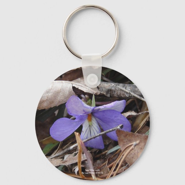 Chaveiro WildFlowers Birds-Foot Violet Hot Primaveras AR Pr (Frente)