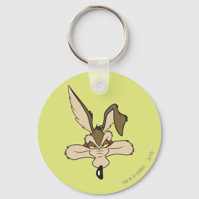 Chaveiro WILE E. COYOTE™ Tiro na Cabeça Satisfeito (Frente)