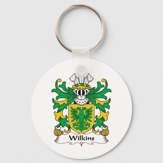Chaveiro Wilkins Family Crest (Frente)