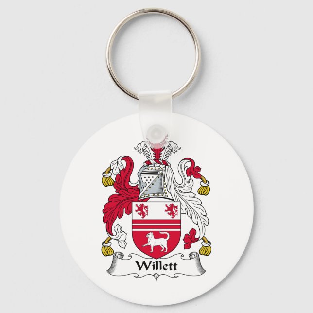 Chaveiro Willet Family Crest (Frente)
