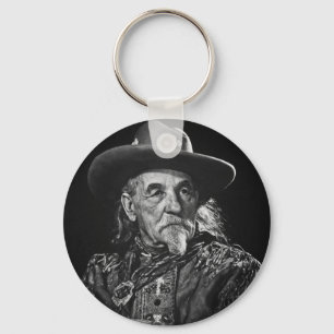 Chaveiro William Buffalo Bill Cody Vintage Retrato