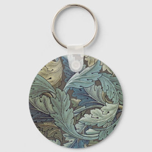 Chaveiro William Morris Acanthus Sage Flower Floral Botânic