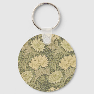 Chaveiro William Morris Chrysanthemum Sage Flower