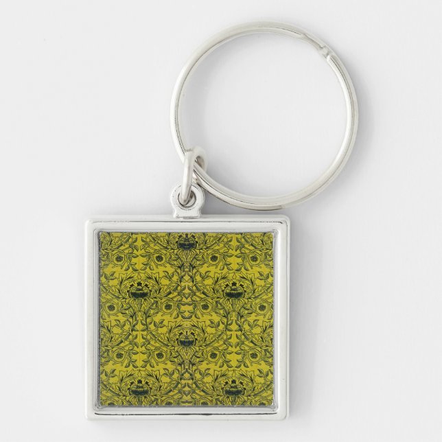 Chaveiro William Morris Design nº 1 (Frente)