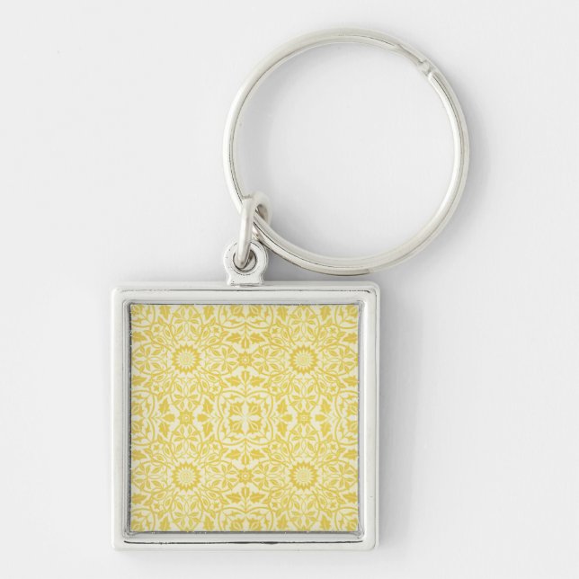 Chaveiro William Morris Design nº 8 (Frente)