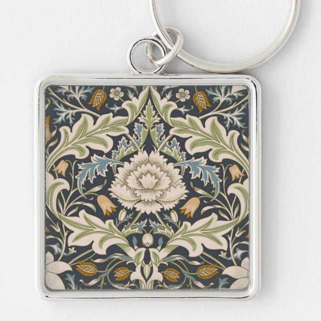 Chaveiro William Morris Severn Floral Pattern Classic (Frente)