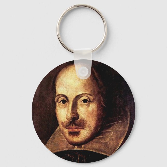 Chaveiro William Shakespeare Portrait (Frente)
