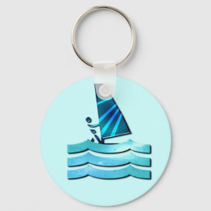 Chaveiro Windsurfing do design