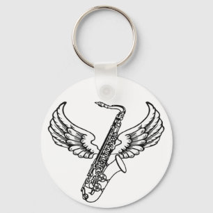 Chaveiro Winged Sax