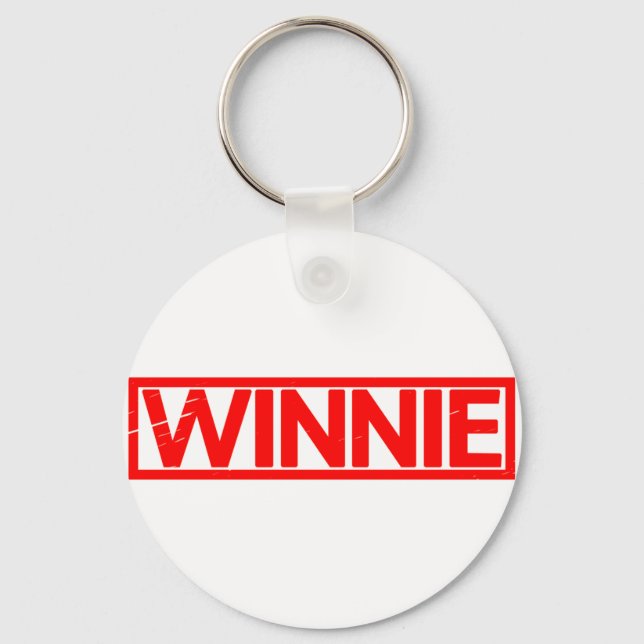 Chaveiro Winnie Stamp (Frente)