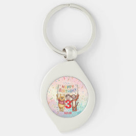 Chaveiro Winnie the Pooh | Happy Birthday