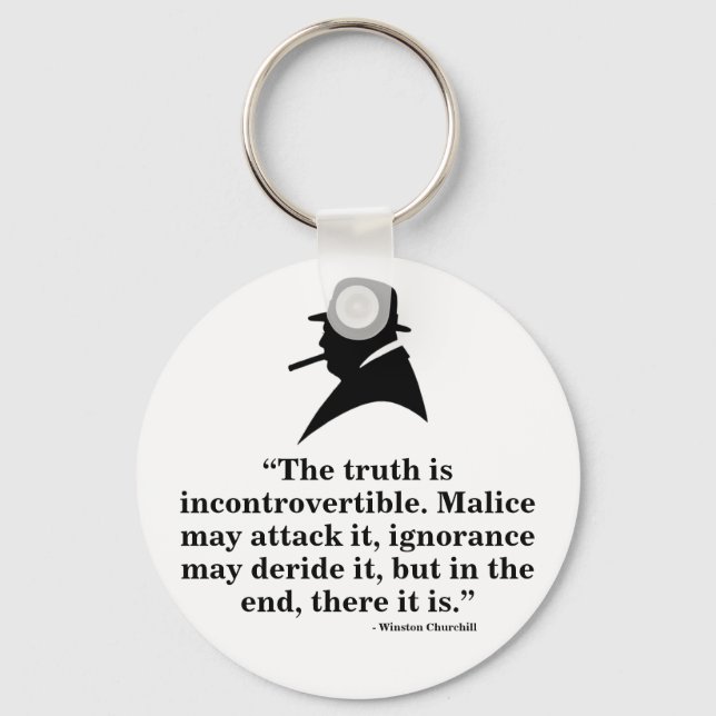 Chaveiro Winston Churchill Keyring - Cotação 21 (Frente)