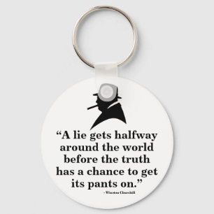Chaveiro Winston Churchill Keyring - Cotação 24