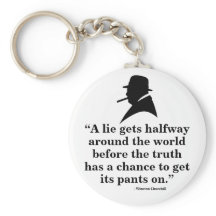 Winston Churchill Keyring - Cotação 24